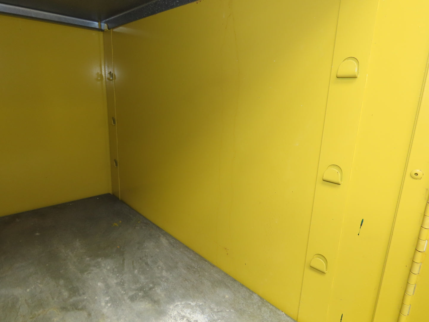 Eagle 1962 Flammable Safety Cabinet 60 Gallon Yellow Flammable Liquid