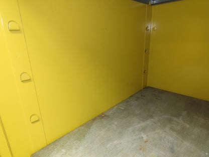 Eagle 1962 Flammable Safety Cabinet 60 Gallon Yellow Flammable Liquid