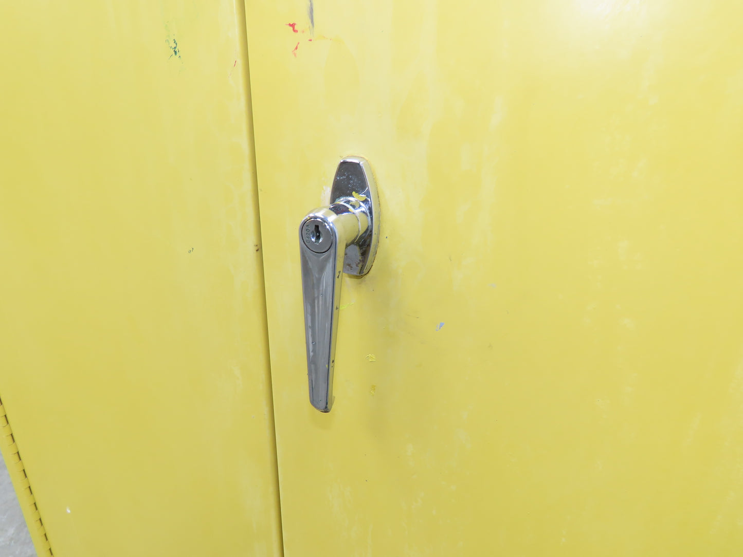 Eagle 1962 Flammable Safety Cabinet 60 Gallon Yellow Flammable Liquid