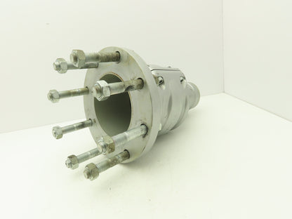 Airpipe 6"x 4" Aluminum Flanged Reducer Pipe Connector Adapter ANSI 150x100mm