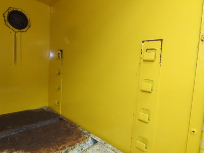 Justrite 25730 Yellow Flammable Safety Cabinet Dual Door 22 Gallon Liquid