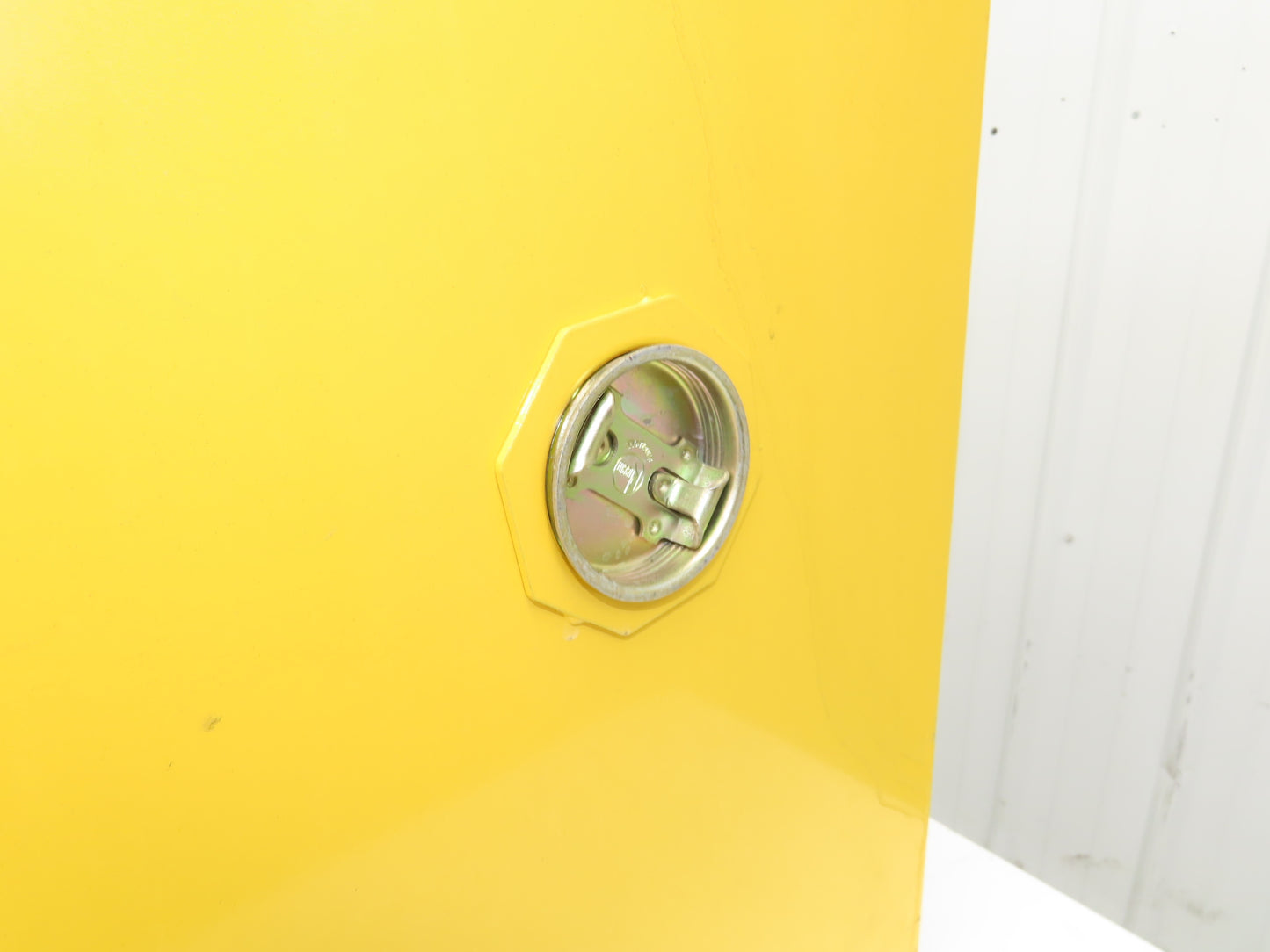 Justrite 25730 Yellow Flammable Safety Cabinet Dual Door 22 Gallon Liquid