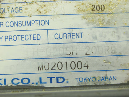 Iwaki EH-C20SH-200R9 Metering Pump Dosing Chemical 120ml/Min Pres .69MPa 200V