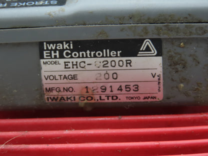Iwaki EH-C20SH-200R9 Metering Pump Dosing Chemical 120ml/Min Pres .69MPa 200V