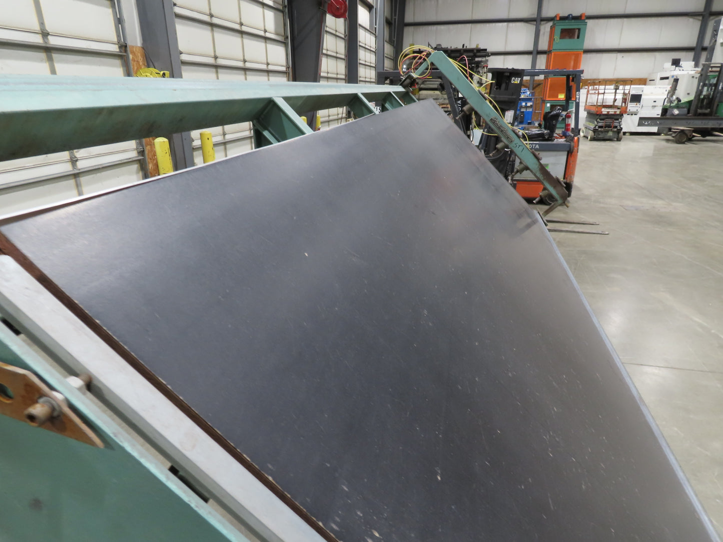 RM Evans Ezy Frame 4'x 12' Face Frame Assembly Pneumatic Clamp Table 45°