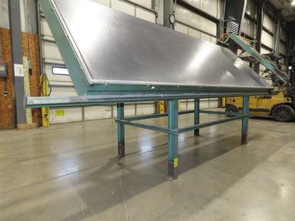 RM Evans Ezy Frame 4'x 12' Face Frame Assembly Pneumatic Clamp Table 45°