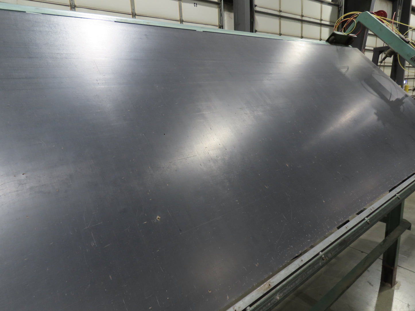 RM Evans Ezy Frame 4'x 12' Face Frame Assembly Pneumatic Clamp Table 45°