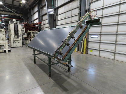 RM Evans Ezy Frame 4'x 12' Face Frame Assembly Pneumatic Clamp Table 45°