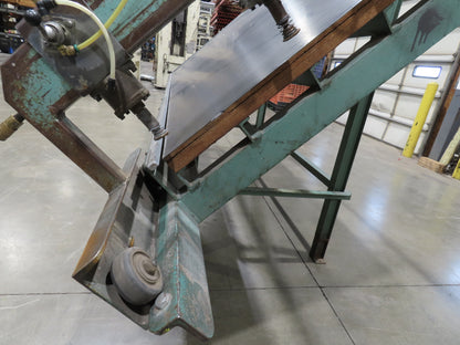 RM Evans Ezy Frame 4'x 12' Face Frame Assembly Pneumatic Clamp Table 45°