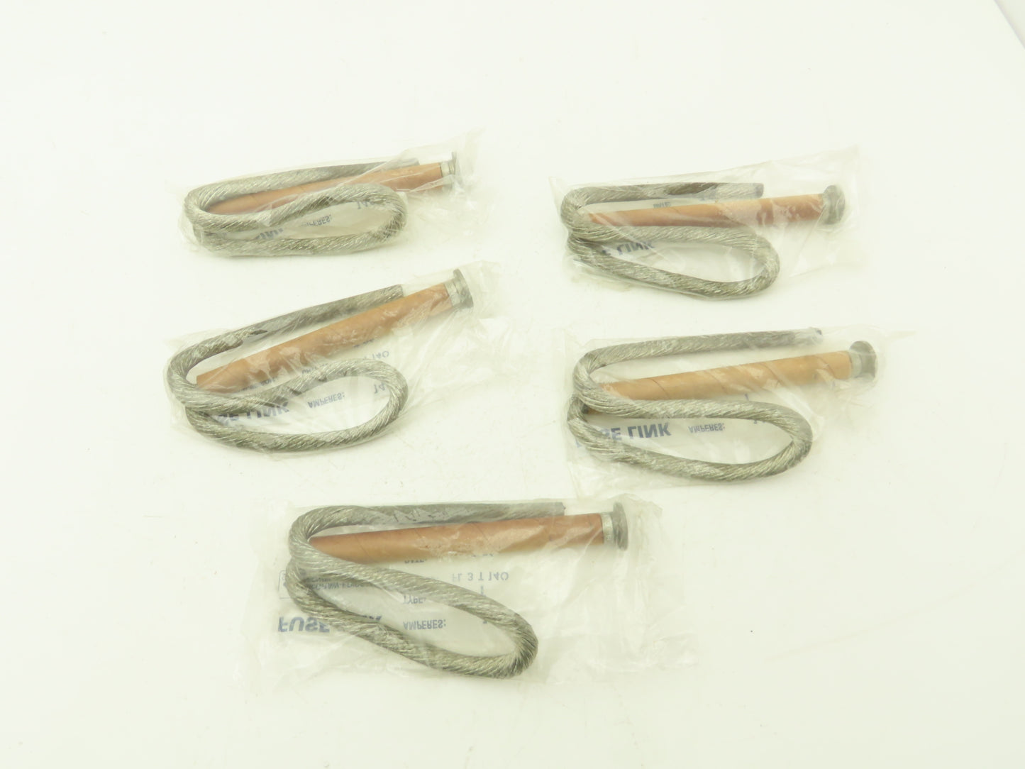 Cooper FL3T140 Universal Fuse Link Button Head 140 Amperes Slow Acting  Lot of 5