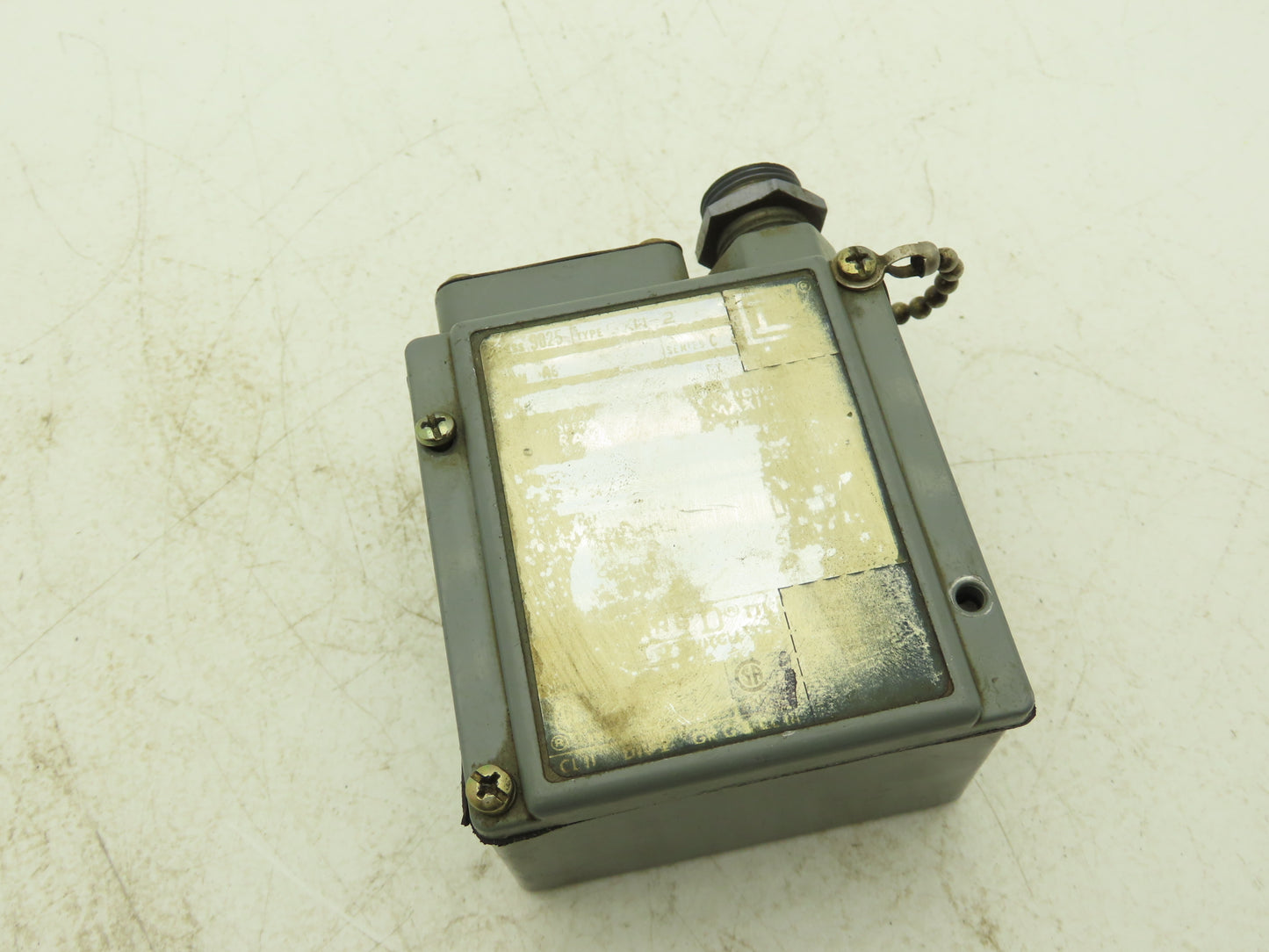Square D GXW-2 Temperature Switch 85-145° F Class 9025 Form A6 Series C No Probe