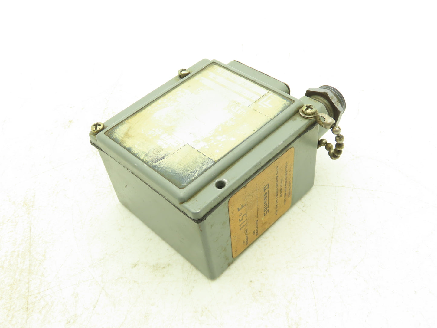 Square D GXW-2 Temperature Switch 85-145° F Class 9025 Form A6 Series C No Probe