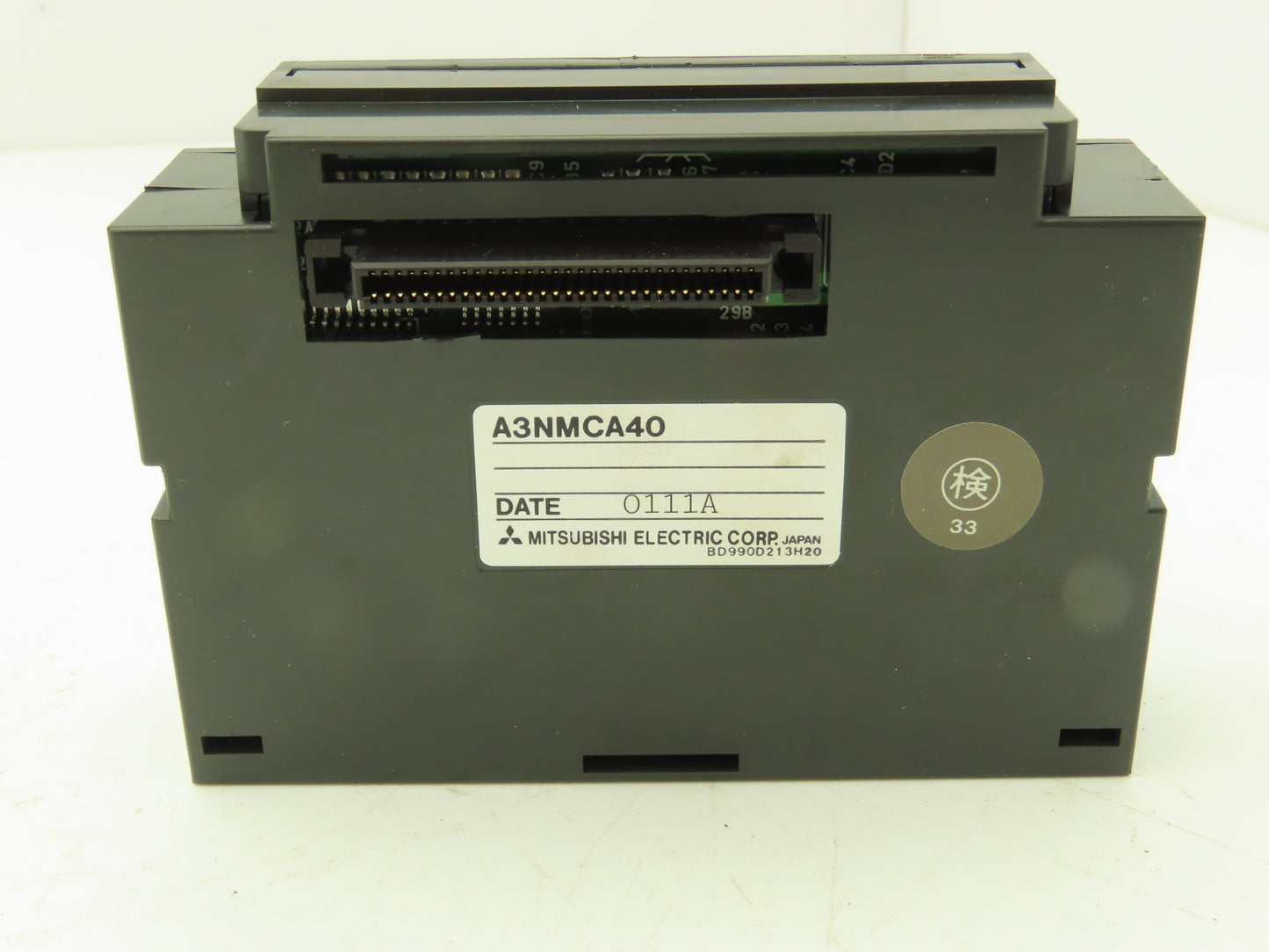 Mitsubishi A3NMCA-40 Melsec CPU Module Programmable Controller 2 Channel