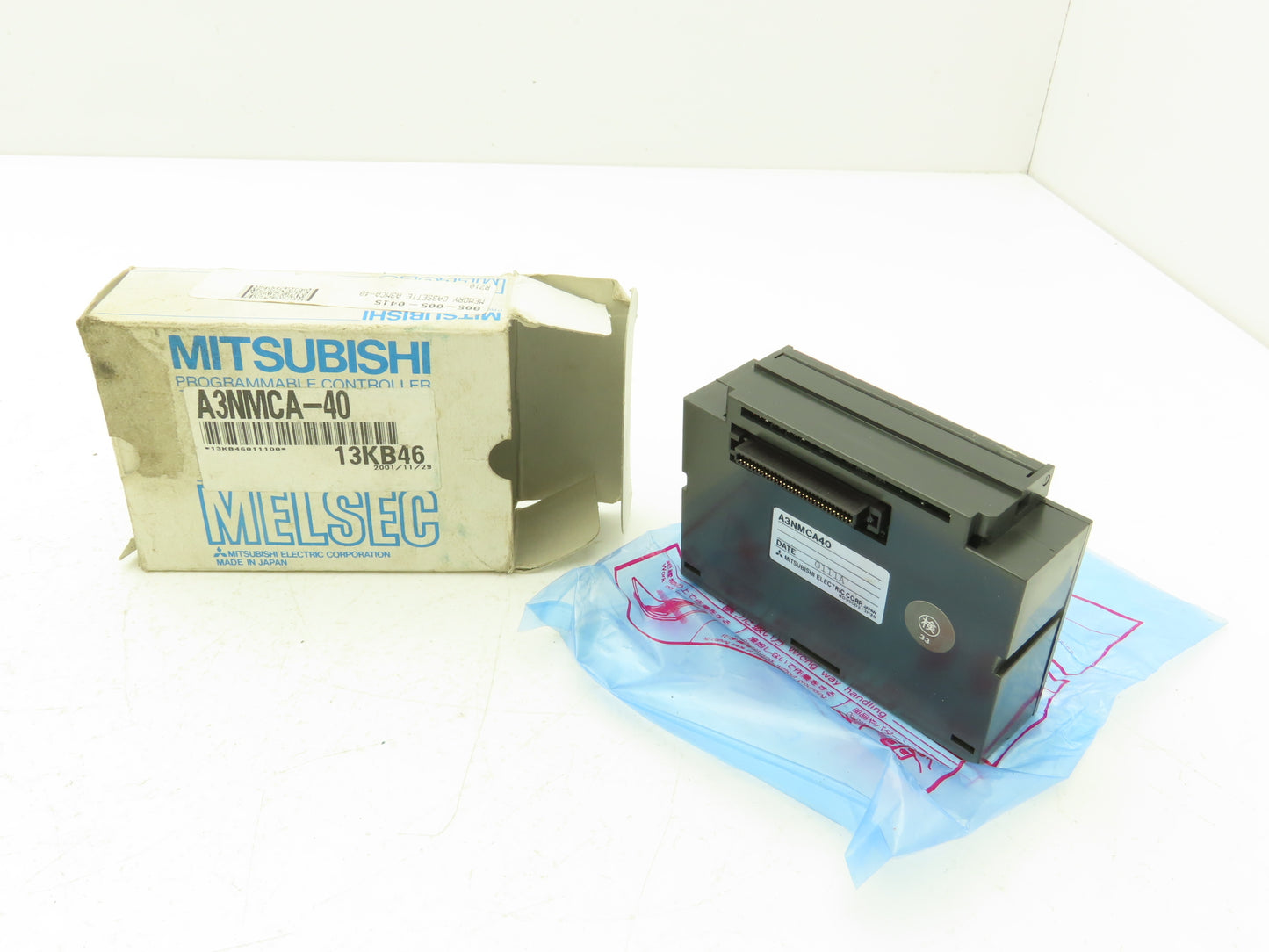 Mitsubishi A3NMCA-40 Melsec CPU Module Programmable Controller 2 Channel