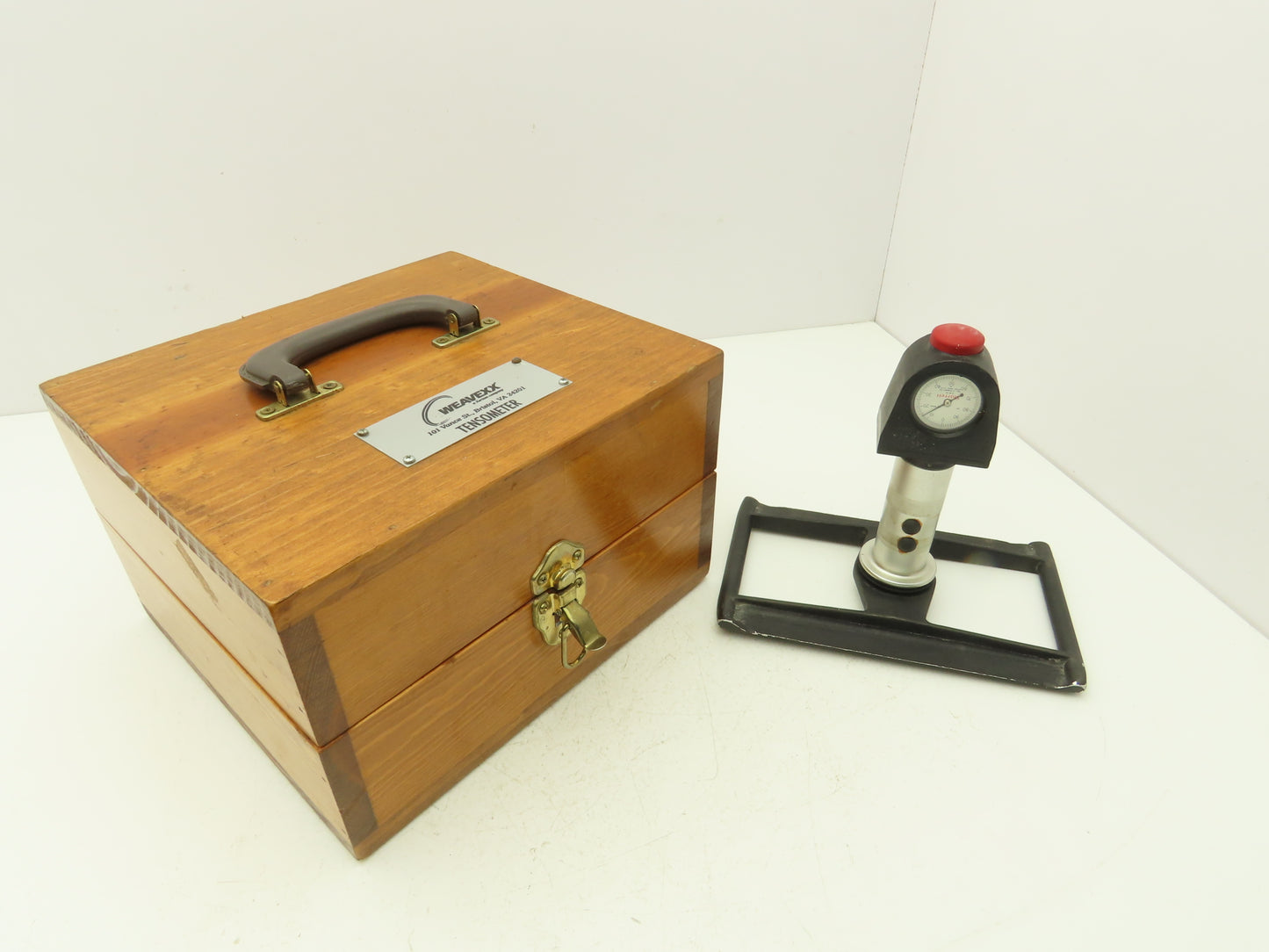 Weavexx Huyck 1200-1772 Mechanical Tensometer Wire Tension 0-90 Range Starrett