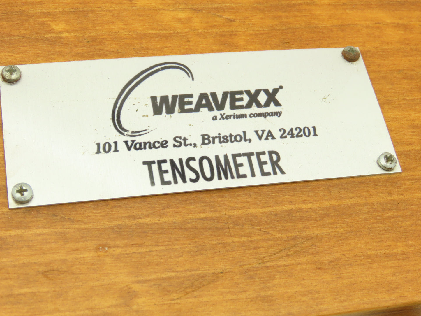 Weavexx Huyck 1200-1772 Mechanical Tensometer Wire Tension 0-90 Range Starrett