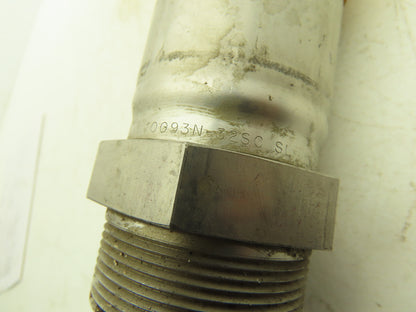 Parker 18" Braided Stainless Steel Flex Hose 2" NPT to 2" Female 37 Degree