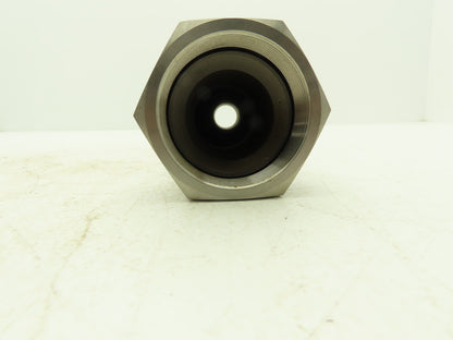 Parker 18" Braided Stainless Steel Flex Hose 2" NPT to 2" Female 37 Degree