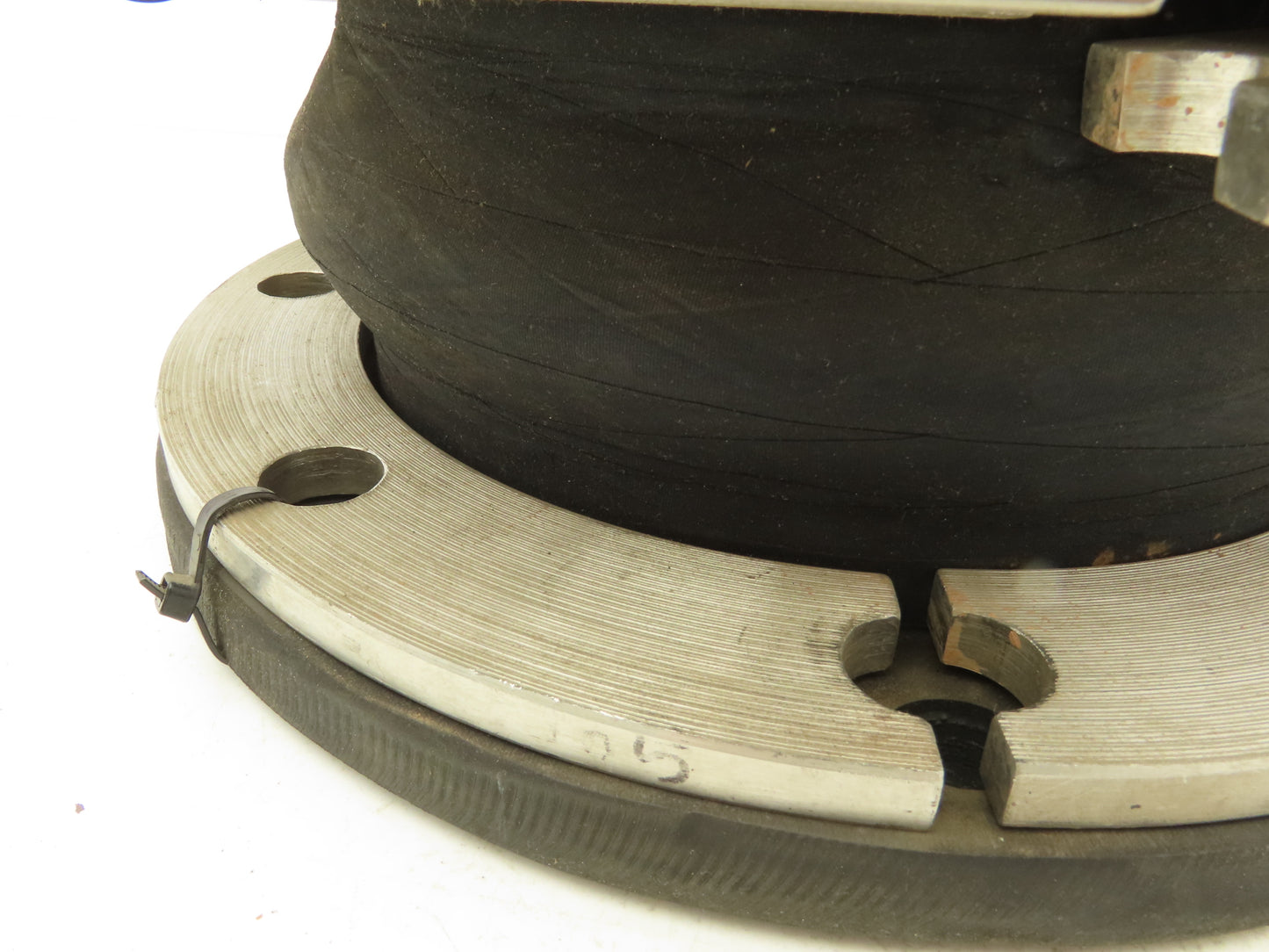 Unaflex Style 1000  8" Rubber Expansion Joint Split Flange 6"L