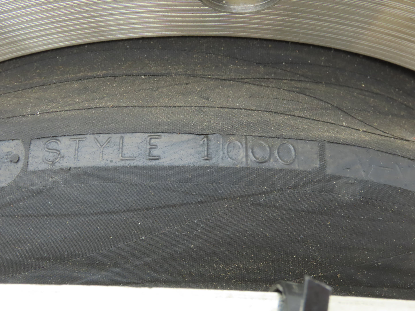 Unaflex Style 1000  8" Rubber Expansion Joint Split Flange 6"L