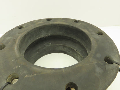 Unaflex Style 1000  8" Rubber Expansion Joint Split Flange 6"L