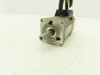 Panasonic MSMD012G1A Servo Motor 3Ph 73V 1.1A .1KW 3000RPM 200Hz 8mm Shaft