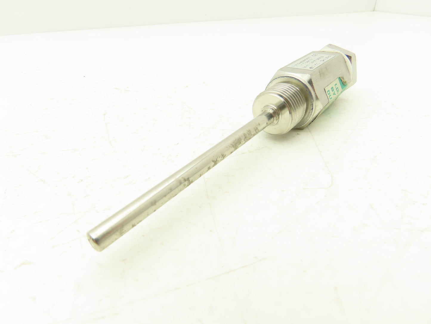 Widerstands Thermometer w Transmitter3-1/4" Probe 4 Pin Connector 0..50C 4..20mA