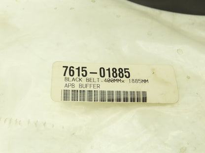 Ammeraal Beltech 7615-01885 Conveyor Belt Black PVC 400mm x 1855mm 2-Ply Endless