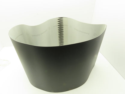 Ammeraal Beltech 7615-01885 Conveyor Belt Black PVC 400mm x 1855mm 2-Ply Endless