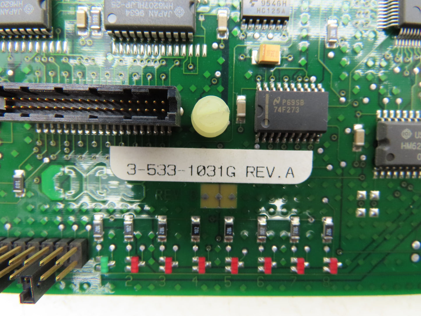 Cincinnati Milacron 3-533-1031G Printed Circuit Board PCB Backplane Rev A