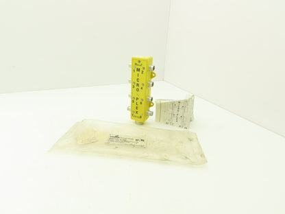 Cooper Crouse Hinds MMAS8F3L000 Micro Plex 8 Port Distribution System Base Unit