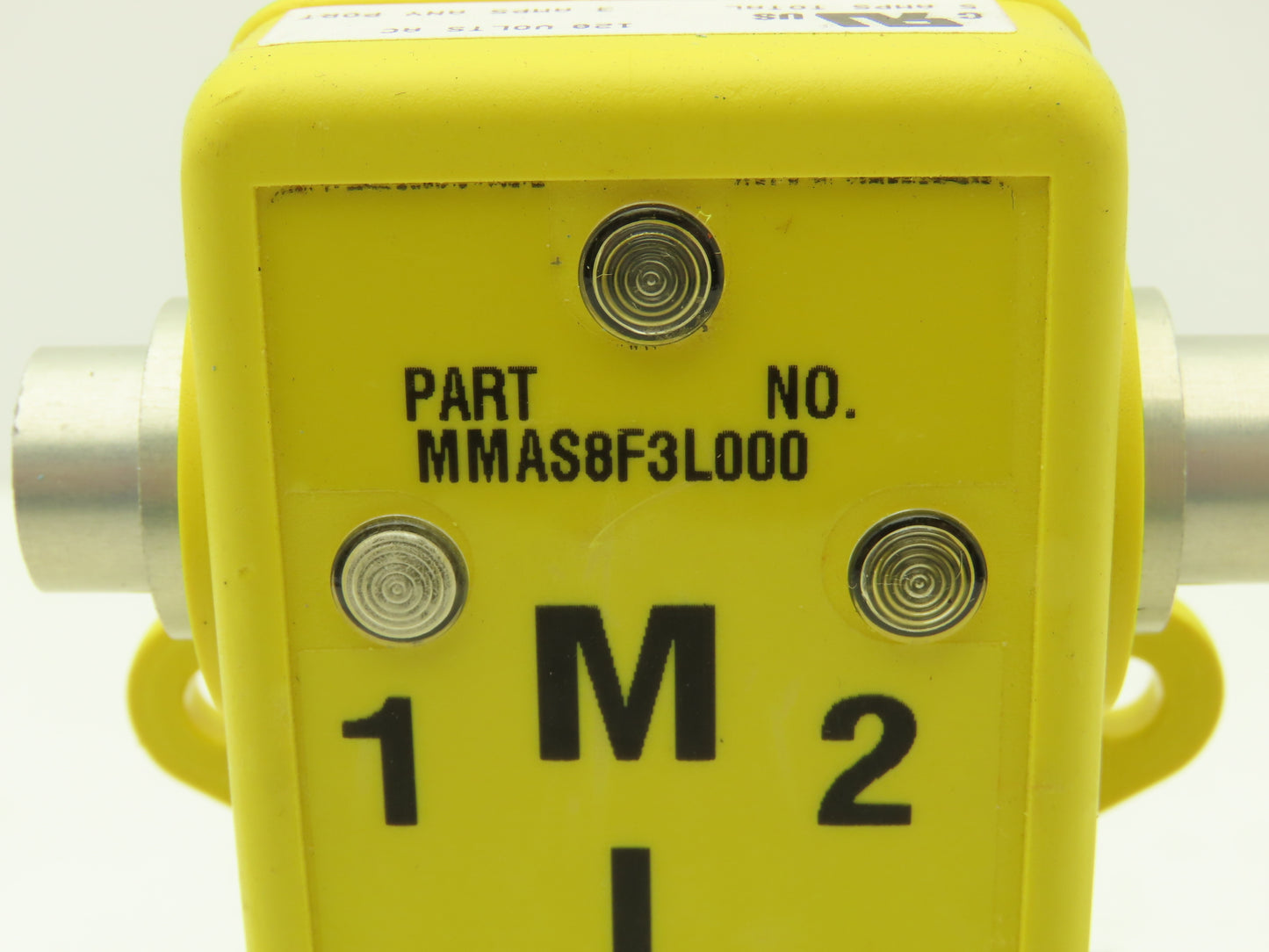 Cooper Crouse Hinds MMAS8F3L000 Micro Plex 8 Port Distribution System Base Unit