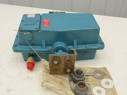 Fischer Porter 10D1419A Mag X Flow Meter 1/2" ANSI 120V 275PSI 1.6GPM Teflon