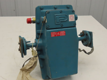 Fischer Porter 10D1419A Mag X Flow Meter 1/2" ANSI 120V 275PSI 1.6GPM Teflon