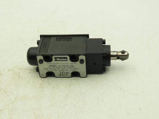 Parker D1VC1H 70 Directional Control Valve 2-Position Cam Roller 5000 PSI