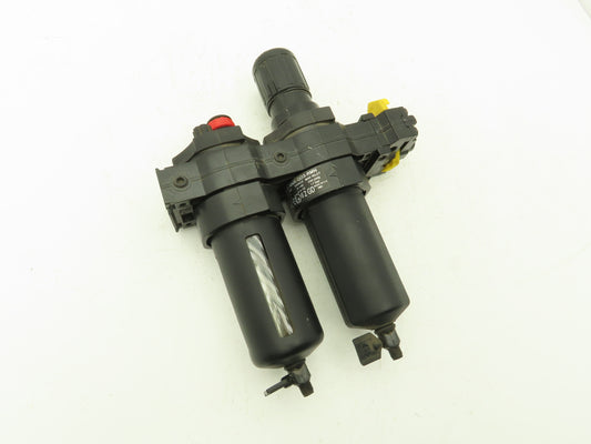 Norgren B64G-NNK-QD3-RMN Olympian Plus Filter Regulator Lubricator Combo 250PSIG