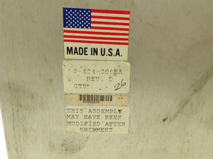 Cincinnati Milacron 3-424-2065A Camac VST Controller Control Panel Rev D *Read