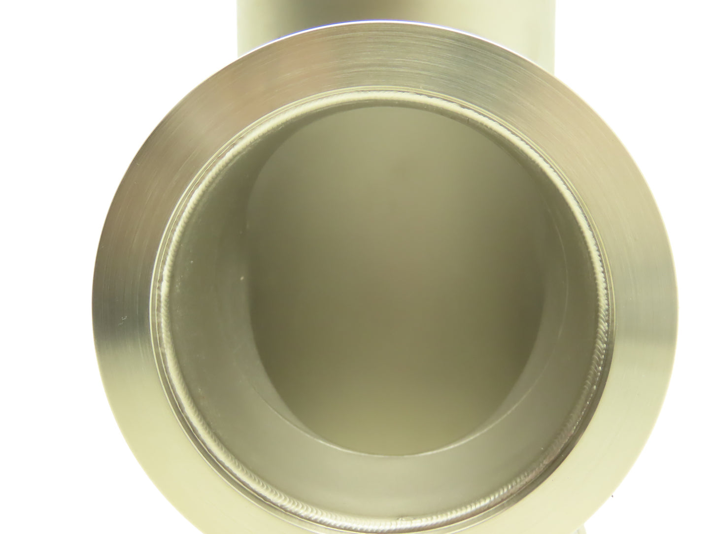Pfeiffer Nor-Cal 3TISO100OF 4" Vacuum Tube ISO-K Flanged Pipe Tee 304 Stainless