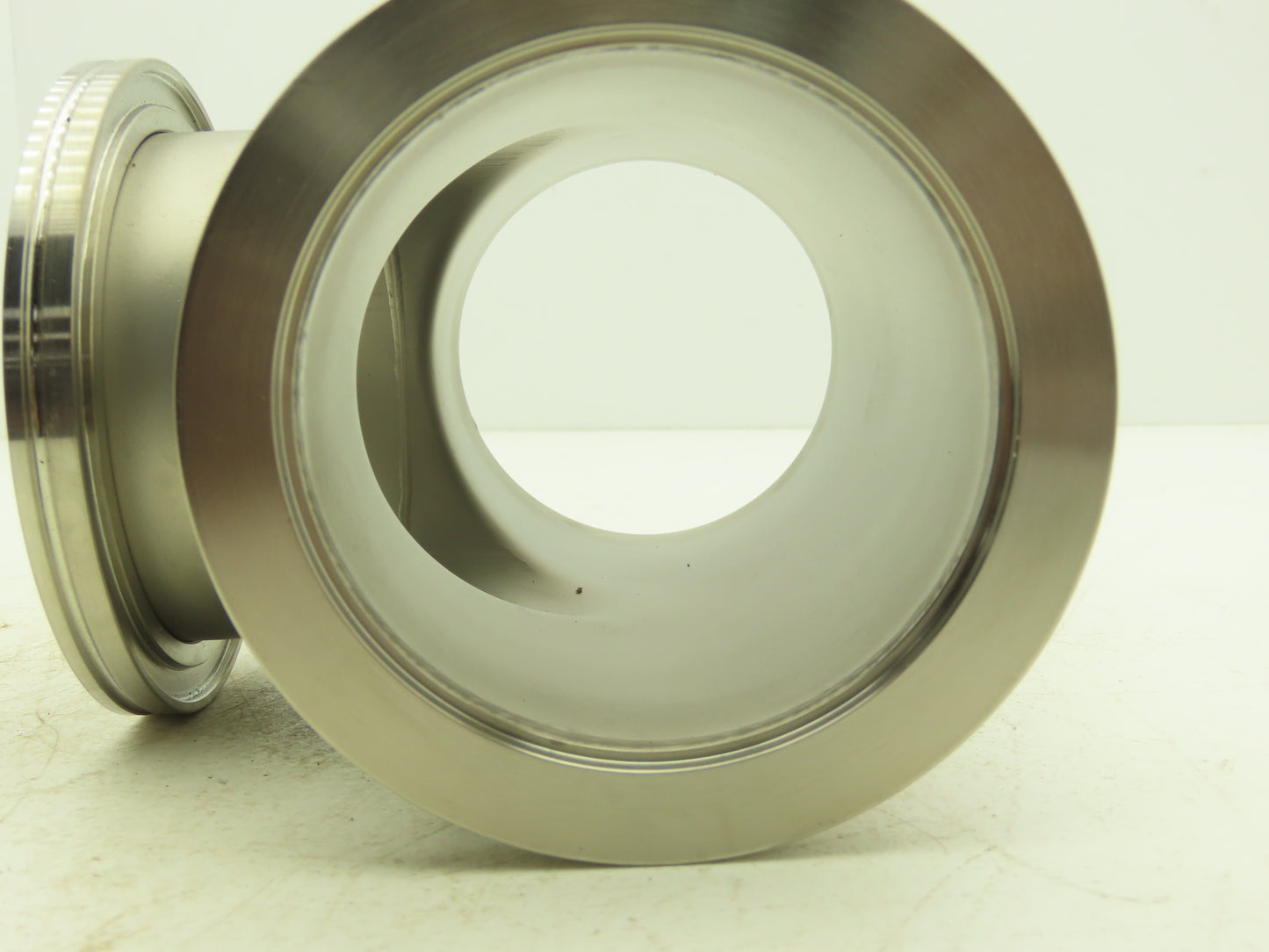 Pfeiffer Nor-Cal 3TISO100OF 4" Vacuum Tube ISO-K Flanged Pipe Tee 304 Stainless
