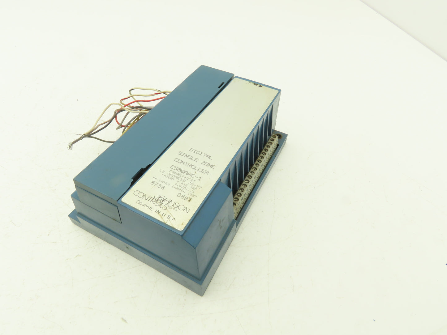 Johnson Controls C500AAC-1 Temperature Controller Single Zone Air Handling AHU