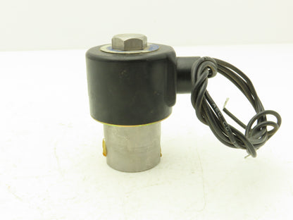 Peter Paul Electronics 72R9DCV Solenoid Valve 240V 60Hz 18 W 100PSI 1/4" Ser DQ