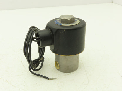 Peter Paul Electronics 72R9DCV Solenoid Valve 240V 60Hz 18 W 100PSI 1/4" Ser DQ