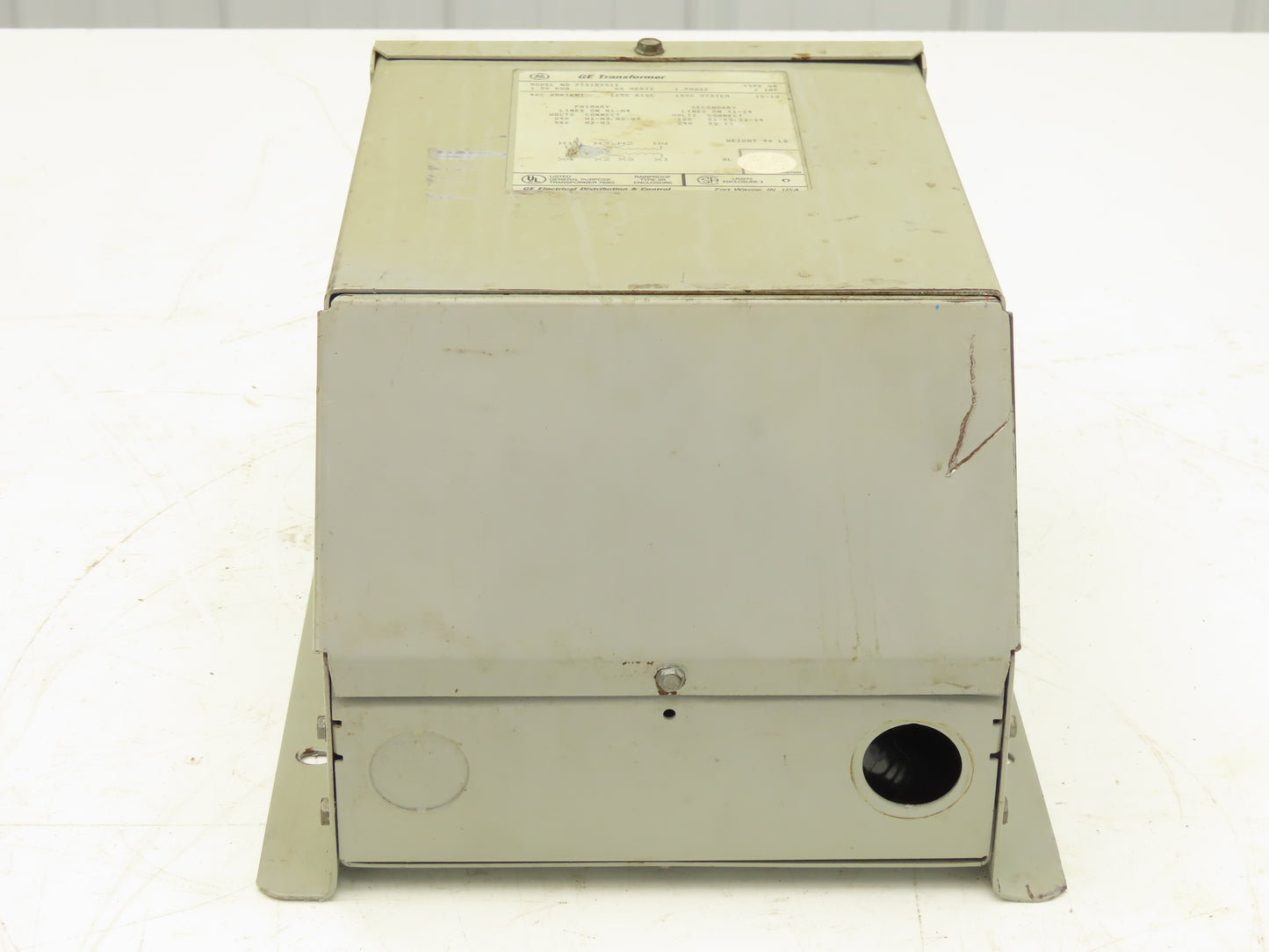 GE General Electric 9T51B0011 Transformer 1.5kva HV 240/480V LV 120/240V 1PH