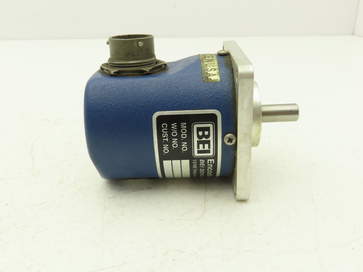 BEI Technologies KAS25-S-HS-0256-N-R-TL-05-S-X Rotary Encoder 19-Pin 5-24VDC