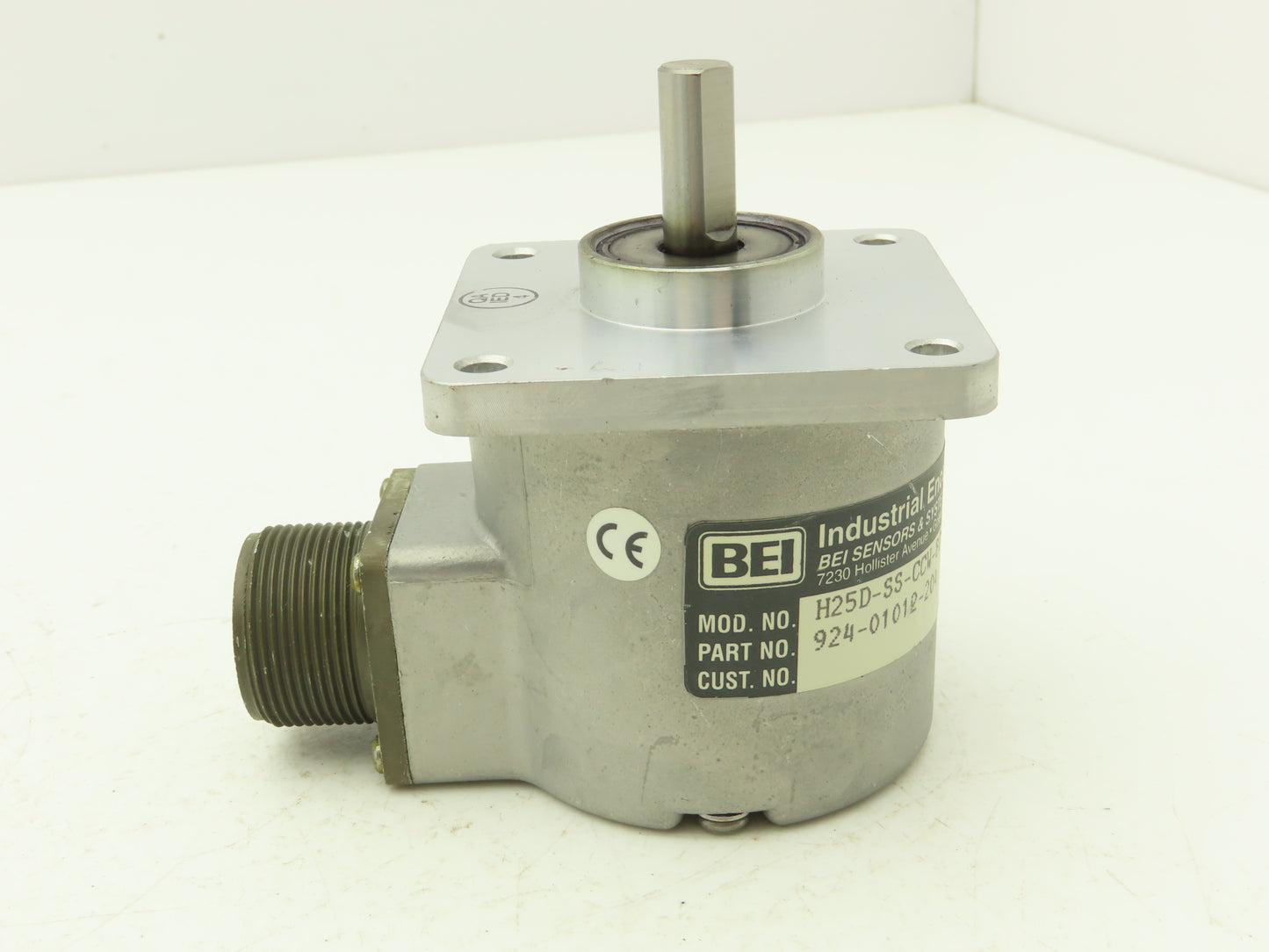 BEI Technologies H25D-SS-CCW-8GC-7406-LED-SM18 Rotary Encoder 10-Pin 5-24VDC
