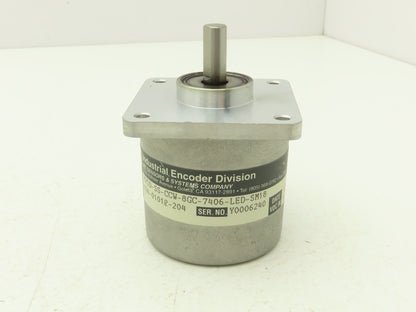 BEI Technologies H25D-SS-CCW-8GC-7406-LED-SM18 Rotary Encoder 10-Pin 5-24VDC