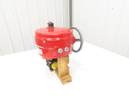 Bray Series 70 Electric Actuator 70-0081-113D0-536 w/ 2" NPT 3-Piece Ball Valve