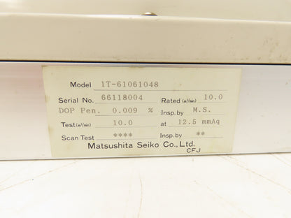 Matsushita Seiko BV-100CRF-T Thin Clean Module Filtration Unit 100v