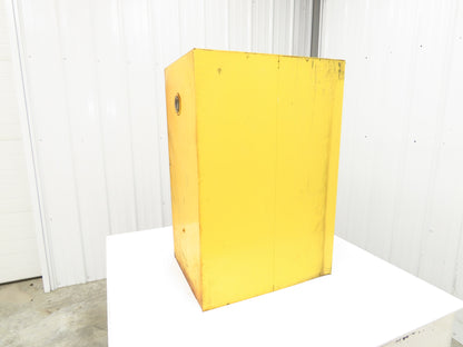 Justrite 25710 Suregrip Flammable Safety Cabinet 12 Gal Yellow Manual Close