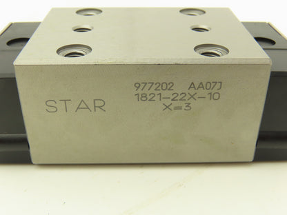 Star Rexroth 1821-223-10 Ball Bearing Runner Linear Rail Block 1821-22X-10 X=3